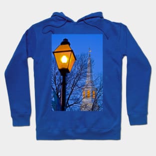 Lamp Post and Church Steeple Hoodie